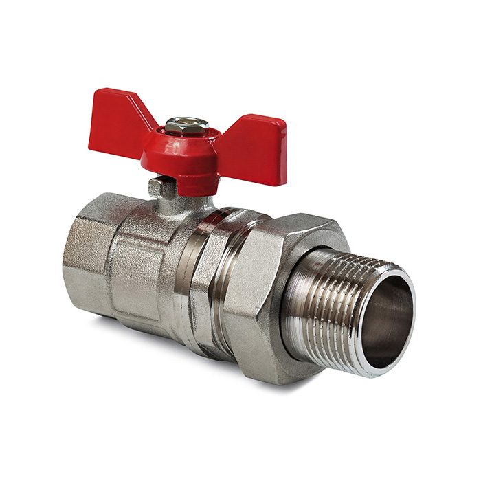 Hammer kogelkraan 3/4" met vlinderhendel
